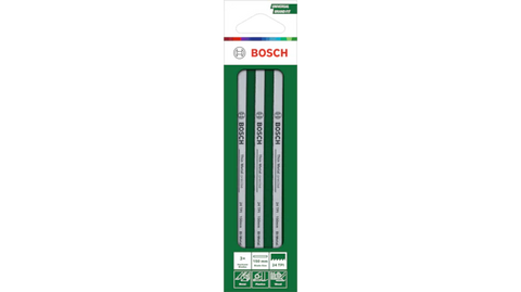 Bosch Hacksaw Blades 150 mm 24 TPI 3-Piece | 1600A032UL | Bi-Metal Replacement Blades