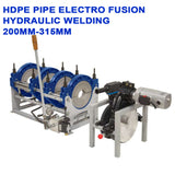 HDPE Pipe Butt Fusion Welding Machine Hydraulic 200mm / 250mm / 315mm