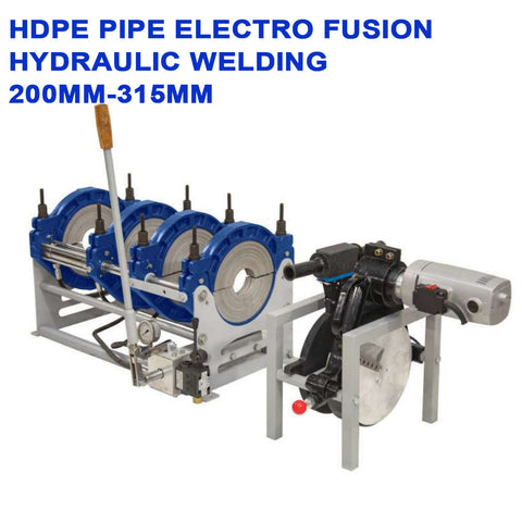 HDPE Pipe Butt Fusion Welding Machine Hydraulic 200mm / 250mm / 315mm