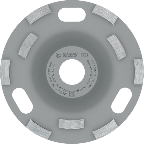 Bosch Professional PRO Concrete Grinding Head-125 mm