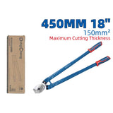 DongCheng HD116118 18" / 450mm Maximum-Capacity Industrial Cable Cutter (150mm² Capacity, 55# Steel)