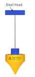 Metro Plumbob Jodhpur Type — T-handle design, sizes J4 to J6. For construction & masonry work.