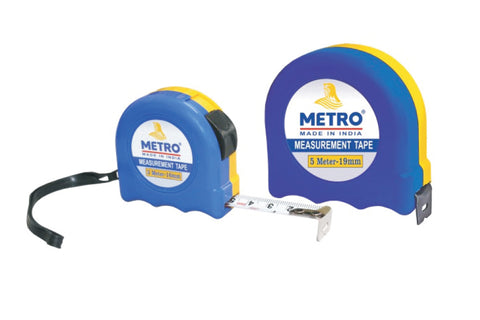 Metro Measuring Tape – Steel Blade, 3m to 30m, Standard & Fibre Glass