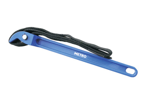 METRO Strap Wrench 12 Inch – Adjustable Strap Type Wrench for Oil Filters, Pipes, Maintenance & Workshop Applications