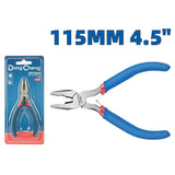 DongCheng D070601 4.5-Inch / 115mm Precision Mini Combination Pliers with Spring Return