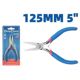 DongCheng HD070602 5-Inch / 125mm Precision Mini Flat Nose Duckbill Plier