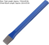 METRO Octagonal Chisel Flat & Pointed Induction Hardened – Heavy Duty Steel Chisel for Metal Cutting, Chipping & Workshop Use