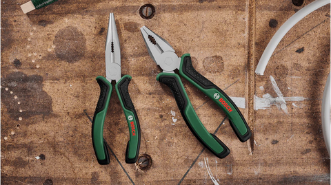 Bosch Pliers Set 2-Piece | Combination & Long-Nose Pliers | 1600A0275H