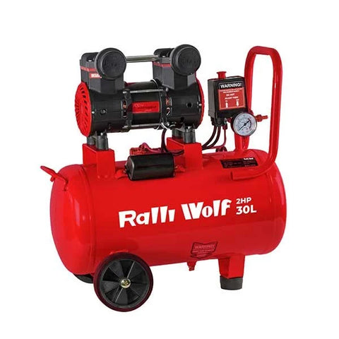 Ralli Wolf RC30-OI 30L 2HP 1500W oil-free air compressor for automotive workshops and pneumatic tools