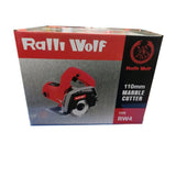 Ralli Wolf RW4 1050W 110mm marble cutter with 13000 RPM and 34mm cutting capacity for marble, stone and tile cutting applications
