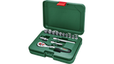 Bosch 1/4" Ratchet Set 14-Piece | 1600A02Z9P | Professional Socket Set