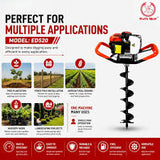Ralli Wolf ED520 52CC single man earth auger 1.45kW for agricultural soil drilling