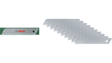 Bosch Snap-Off Blades 18 mm 10-Piece | 1600A032US | SK5 Steel Replacement Blades