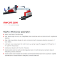 Buy Ralli Wolf RWCUT 2500 CNC Plasma & Flame Cutting Machine with 2500mm track width, 1800mm cutting width, plasma and flame cutting for industrial metal fabrication.