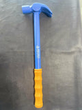Metro Claw Hammer with steel pipe handle, 15", 3/4 lb & 1 lb, with or without sleeve.
