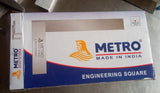Metro Engineering Square precision try square — available in 4" to 12" sizes. For metalworking, woodworking & fabrication
