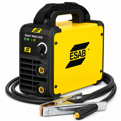 ESAB Xpert Weld 200 IGBT Inverter Arc Welding Machine (220V, 200A, Portable MMA Welder)